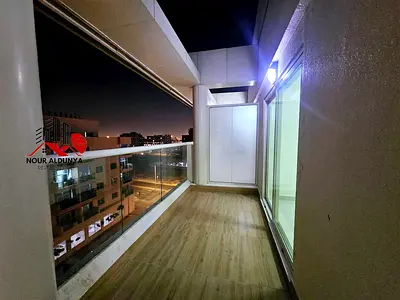 12 CHEQUES - SPACIOUS 1BHK + MASTER BEDROOM + 2 BATHROOMS + BALCONY + GYM FREE + CAR PARKING FREE - AVAILABLE FOR FAMILY - RENT 47K