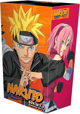Naruto Box Set 3 (Volumes 49-72) - Manga Collection