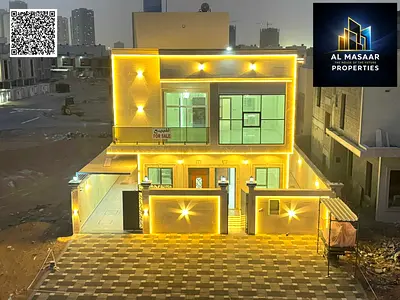 فيلا شامله رسوم التسجيل طابقين وروف للبيع جاهزه للسكن وقريبه من جميع الخدمات بتصميمات فاخرة ومساحات واسعه