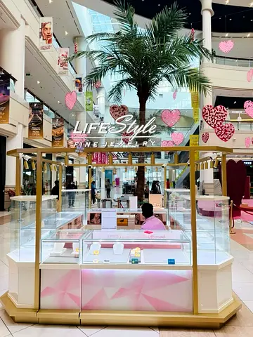 Mall Jewelry Kiosk Display