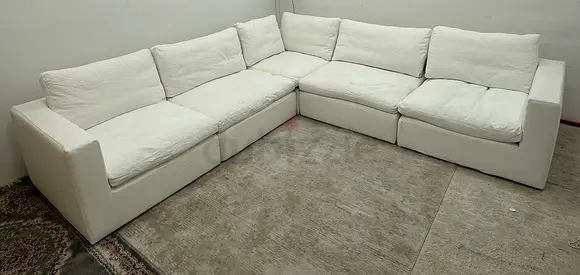 Amazing condition ws living white color modular sofa