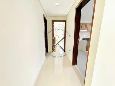 Luxury brand one bedroom first shifting with balcony with wardrobe in front of Aliya city center outside free parking
