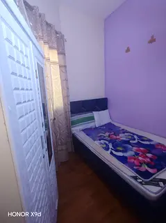 Fully Furnished Closed Partition Available For Rent including All Bills n Lulu Bus Stop, Bustan day