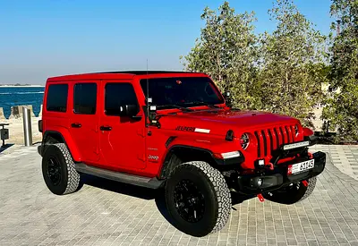 Wrangler Unlimited Sahara-GCC-V6-3.6L-Jeepers Edition-Full Service H -Under Warranty-Zero Accidents