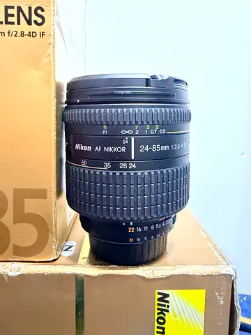 Nokon 24-85 f2.4 mm lens f mount