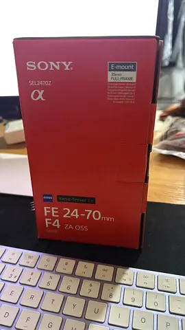 Brand new Sony FE 24-70 F4 ZA OSS E mount lens