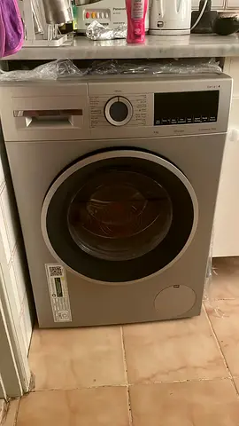 Front-load Washing Machine - Good Condition, 9kg (Silver)