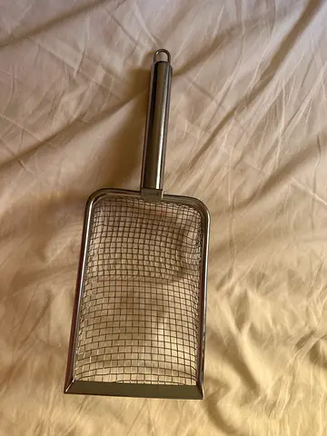 New Never Used Stainless Steel Large Scoop