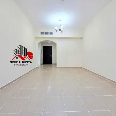 MONTHLY PAYMENTS - READY TO MOVE IN - 12 CHEQUES - SPACIOUS 1BHK WITH BALCONY RENT 48K - FAMILY BUILDING - CAR PARKING FREE - CLOSE TO NMC HOSPITAL