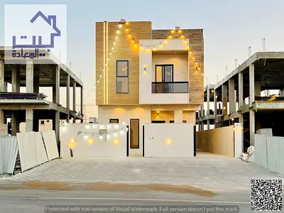 Villa for sale in Al Helio 2, Ajman _ all fees included! Prime spot opposite services , right on Sheikh MBZ Rd. Freehold