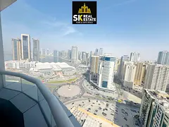 One month free SEA VIEWS & SPACIOUS | RENT only 43K | All AMENTIES Free | Easy Exit to Dubai