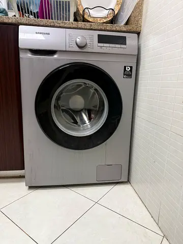 Samsung silver Washing machine - Used condition