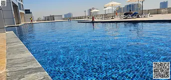 Luxury 2BRH for Rent in Ajman Corniche Residence Towers | Full City View