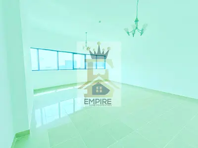 Near Dubai border Front Of Family Mamzar Park Open View very Specious bright Apartment With Master bedroom with Gym pool Access free Maintenance free