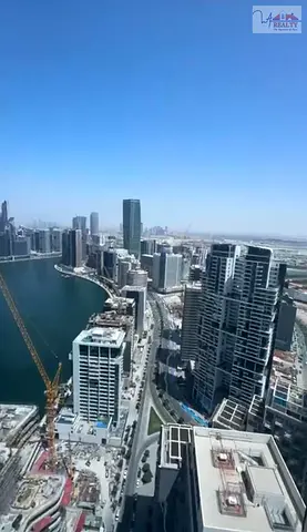 Furnished Canal View Office | Churchill Executive | High-Floor Business Bay
