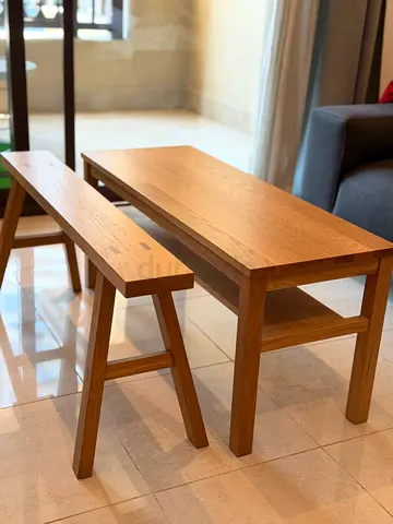 Muji Wooden Benches