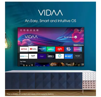 Hisense 43 Inch TV UHD Smart HDR 10/HLG Wifi (2.4GHZ) Bluetooth 5.0 DLNA HDCP Version H.265 decoder