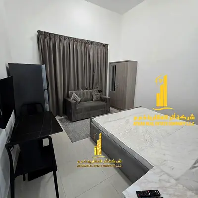 ✨ Fully furnished studio apartment for monthly rent in Al Rawdah 2 – Ajman | Stylish furnishings | Includes bills and internet | Ready to move in
