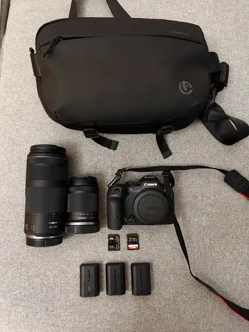Camera Canon R7 with all accessories for sale