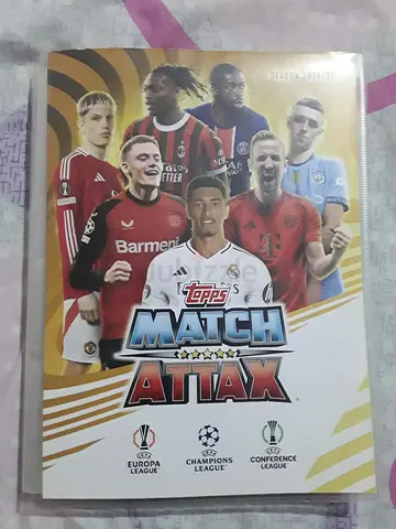 Selling match attax 24/25 binder 79% complete