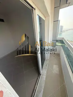 Two rooms and a living room in cooperation with a sea view with a balcony, a spacious balcony, a gym