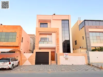 Luxury villa for sale in Al Yasmin area – Ajman | Spacious | 7 master bedrooms | Priced at only AED 2,100,000 including electricity and water