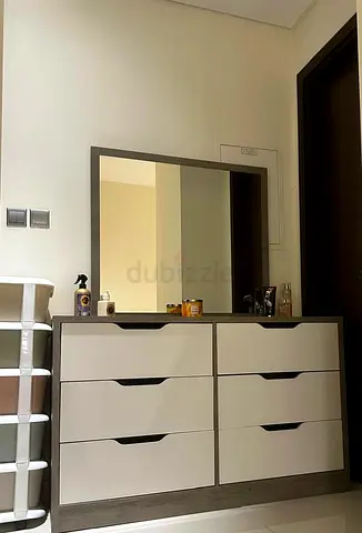 Home Centre 6-drawer dresser + extra mirror