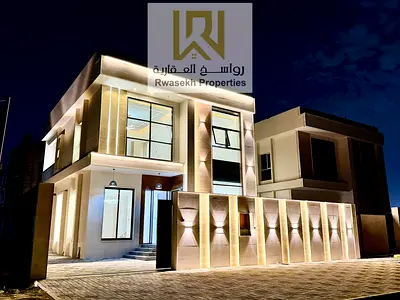 Luxury Modern Villa for Sale in Ajman – Al Helio 1 | Featured Location on Sheikh Mohammed Bin Zayed Road  An irreplaceable opportunity to own a state-