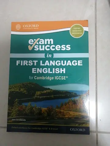 Oxford Exam success, First language english IGSCE