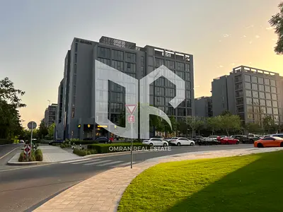 ✨ Fully furnished studio for sale in Aljada – direct pool view ✨