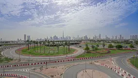 1 Bed room with huge terrace modular kitchen