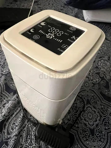 Mini Air Purifier Digital Display and Speed Settings