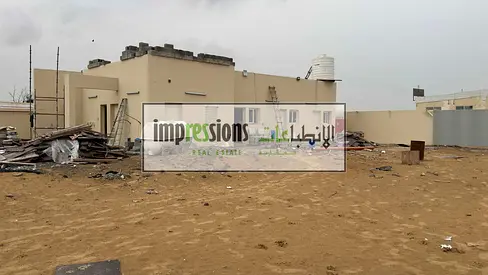 Spacious Fully Concreted Yard for Rent in Sajja, Sharjah | Staff Accommodation | 43 KVA Power