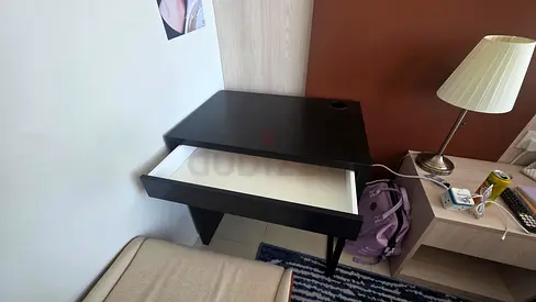 Desk (Dark Brown) – Excellent Condition