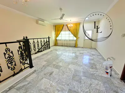 LAHWISH DOUBLE STORY 3 BHK VILLA JUST 110K TWO BALCONY MAID ROOM WITH BATHROOM NEAR BEACH