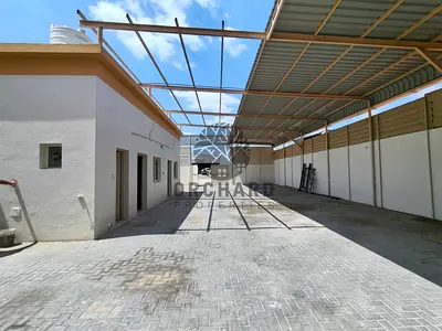 WONDERFUL/ 7500 SQFT / OPEN YARD WITH WAREHOUSE / 75 KVA / ON ROAD