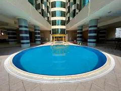 Free Gym,Pool | Luxury 1-BR | Master,Wardrobe | Close Qasba Canal