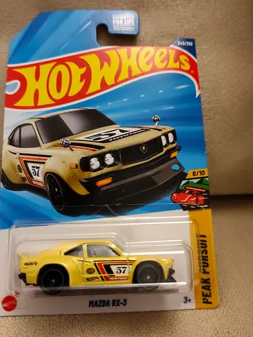 Hot Wheels Mazda RX-3 PEAK Pursuit - New in Blister Pack