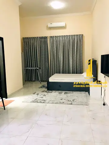 ✨ استديو مفروش بالكامل للايجار الشهري في الحميدية – عجمان | فرش أنيق وعصري | شامل الفواتير والإنترنت | جاهزة للسكن فوراً ✨