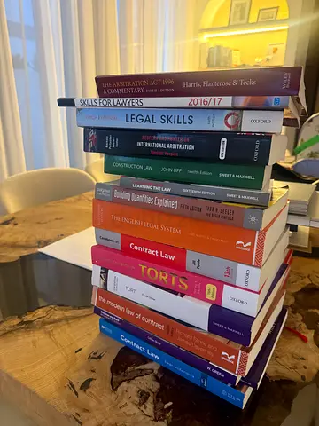 Law books