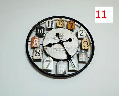 Wall clock (Big) - Colorful - Haute brand