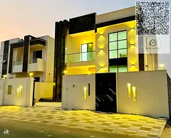 Brand New 4 Bedroom Villa with Private Garden and Central AC for Annual Rent in Al Zahya Ajman – F