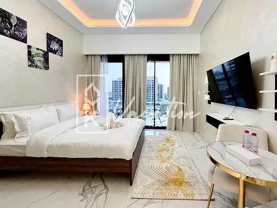 Affordable & Contemporary Furnished Studio | Azizi Riviera 63, Bills Included!