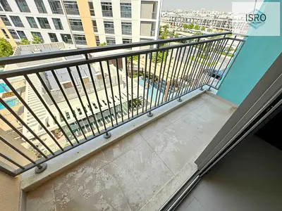 Balcony || pool view || close to zahia mall || 33k 4-cheque