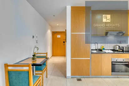 Cozy Studio for Monthly Stay -Grand Heights Hotel Apartments