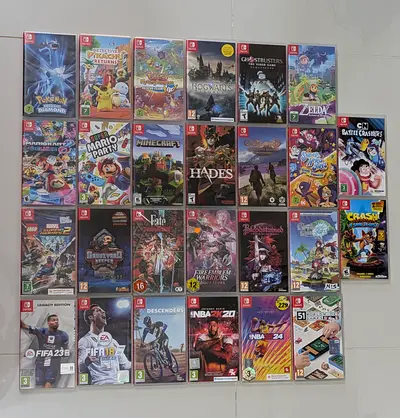 Nintendo Switch Games Mario, pokemon, Zelda, fifa, hades, NBA, Lego, crash, fate, Minecraft, ghost