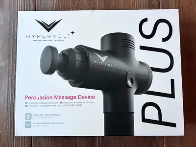 Hypervolt plus massage gun