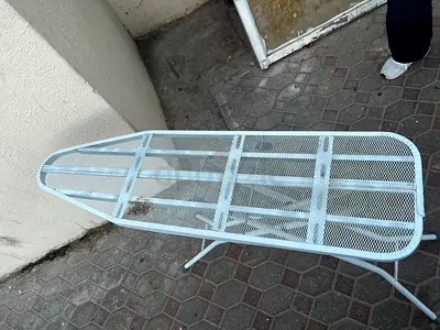 Sturdy Mesh Ironing Board with Foldable Legs