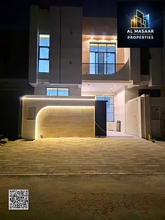 Villa in Al-Haliou 2 area, 4 rooms, registration fees included, next to a mosque, personal finishing