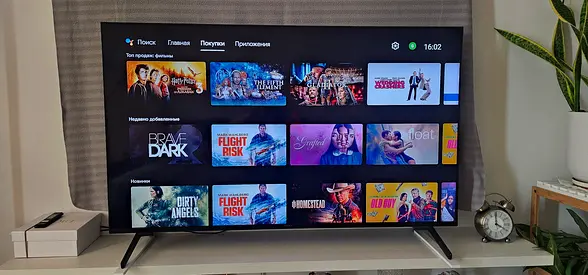 Sony 43 inch , X80L series Full Array LED 4K HDR Google TV with Cognitive Processor .